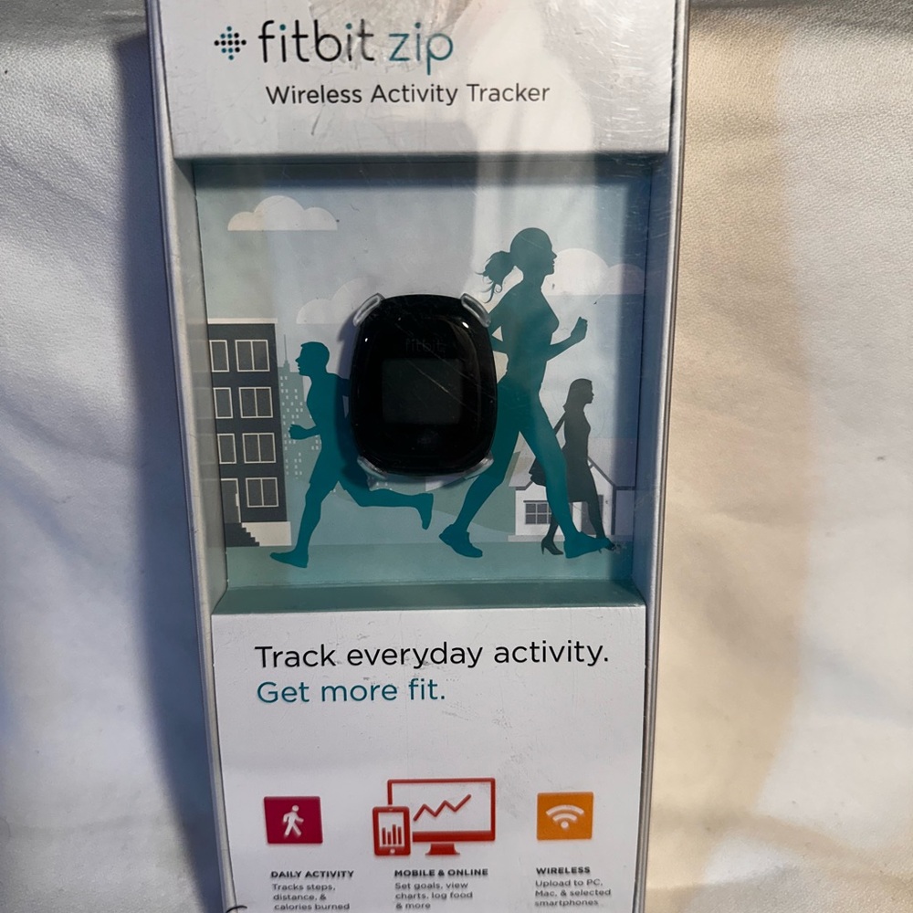 Fitbit Zip Wireless Activity Tracker - Black NIB